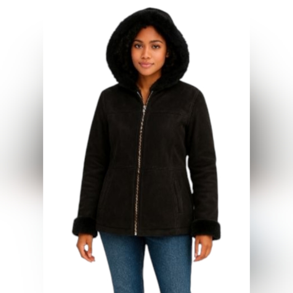 Croft & Barrow suede coats